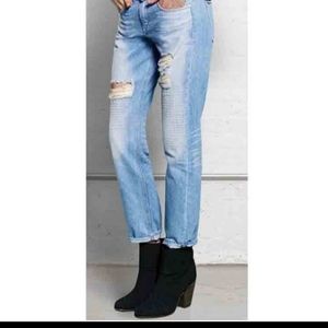 Rag and bone jean the dre convoy distressed jeans